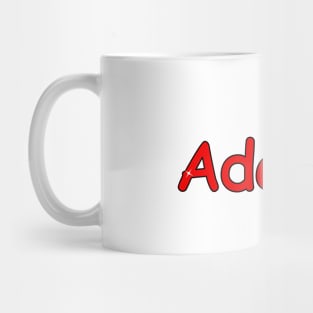 Adelina name. Personalized gift for birthday your friend. Mug